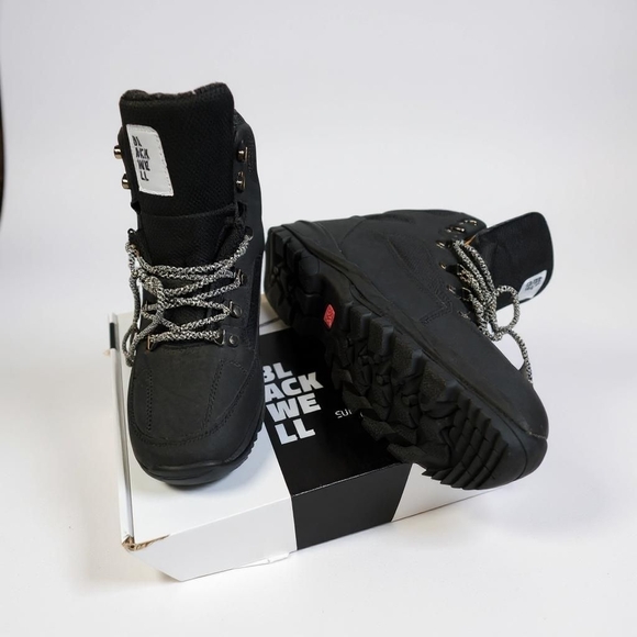 Men's Black Snow Boots - Picture 2 of 4